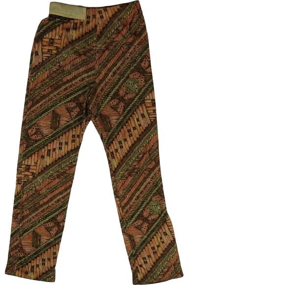 70s Vintage Joy Stevens High Waisted Boho Hippie Festival Disco Mom Pants XS - Picture 3 of 9